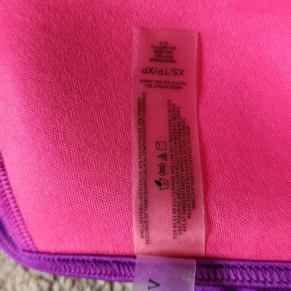 Victoria's Secret Halter Bikini Top X Small Purple Gold - Picture 4 of 4